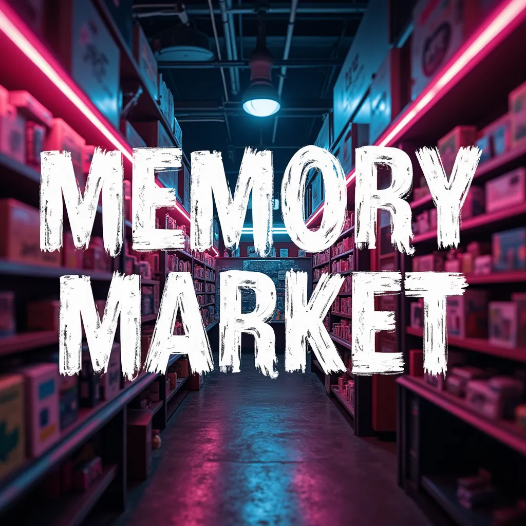 Memory Market game splash image